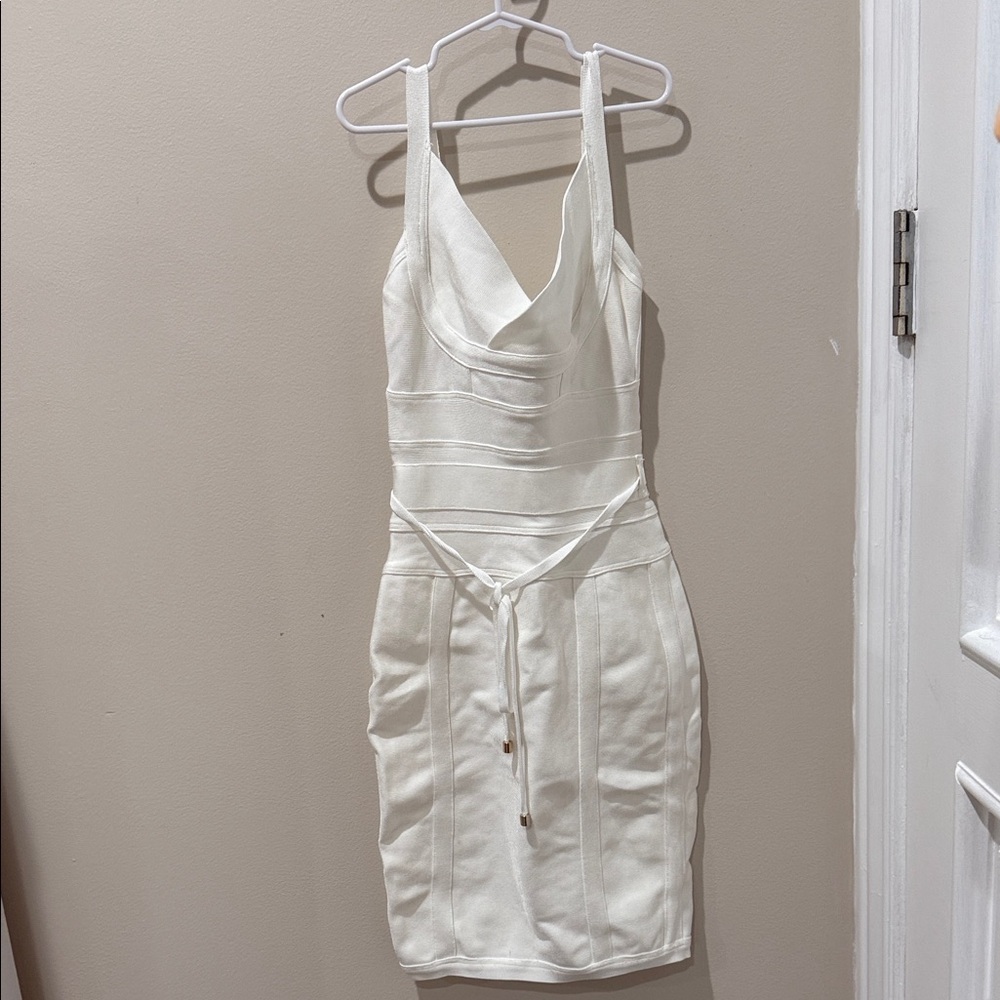 House of CB White Mini Dress
